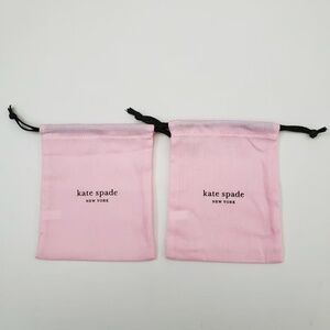 Kate Spade Two Drawstring Dust Bags / Pouches